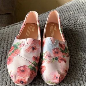 Toms w 7.5 rose/pink